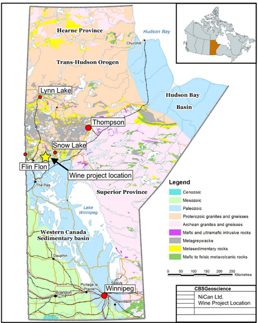 Figure 5: Wine Project Location