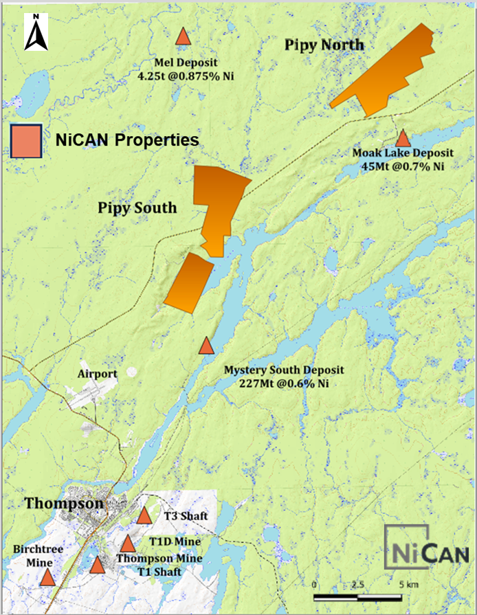 Figure 4: Pipy South Property Location and Infrastructure